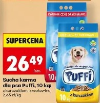 Puffi sucha karma dla psa