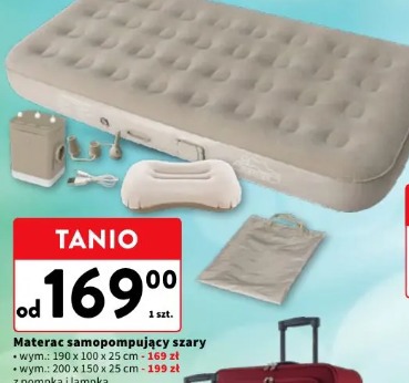 Materac samopompujący szary Normipol