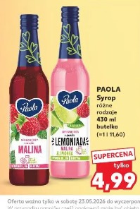 Paola Syrop lemoniada malina