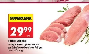 Polędwiczka wieprzowa pakowana próżniowo Kraina Mięs