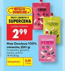 Mus owocowo 100% owoców