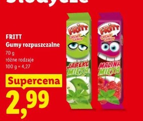 Fritt Gumy rozpuszczalne