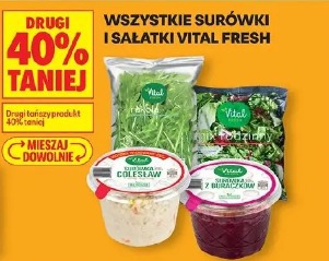 Wszystkie surówki i sałatki Vital Fresh