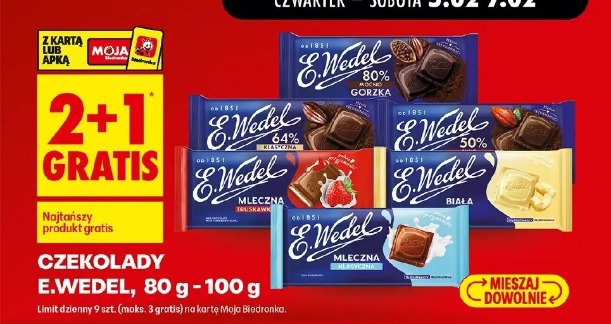 Czekolady E.Wedel