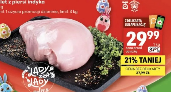 Filet z piersi indyka