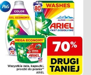 Żele, kapsułki, proszki do prania ARIEL