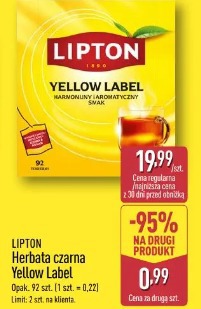 Lipton Herbata czarna Yellow Label