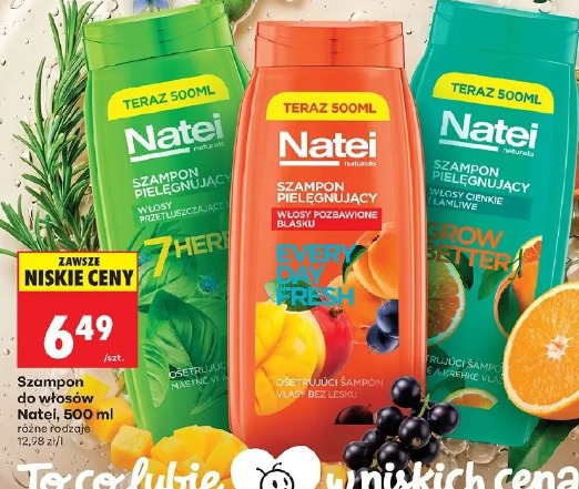 Natei naturals szampon do włosów