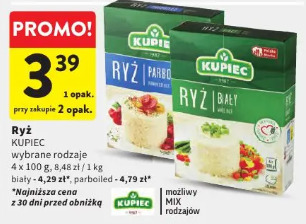 Ryż KUPIEC wybrane rodzaje