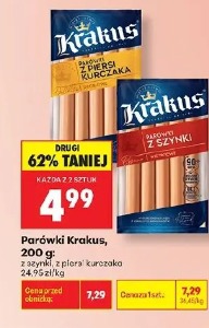 Parówki Krakus z szynki