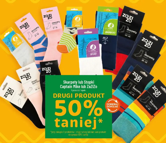 Skarpety lub stopki Captain Mike lub ZaZiZo