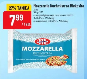 Mozzarella Kuchmistrza Mlekovita