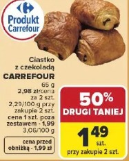 Ciastko z czekoladą Carrefour