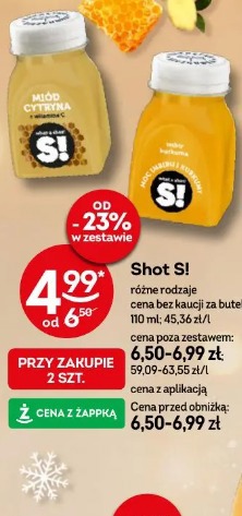 Shot S! różne rodzaje