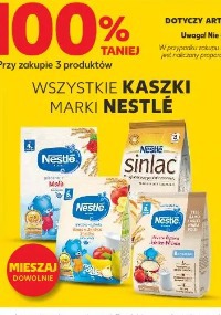 Wszystkie kaszki marki Nestle