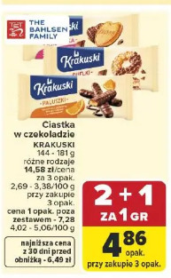 Ciastka w czekoladzie KRAKUSKI