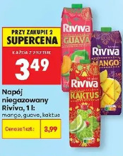 Napój niegazowany Riviva, 1 l: mango, guava, kaktus
