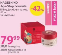 Nadeshiko Age-Stop Formula liftingujący krem na noc
