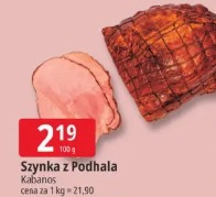 Szynka z Podhala Kabanos
