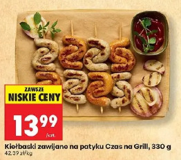 Kiełbaski zawijane na patyku Czas na Grill