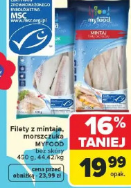 Filety z mintaja, morszczuka MYFOOD