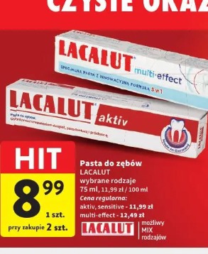 Lacalut pasta do zębów