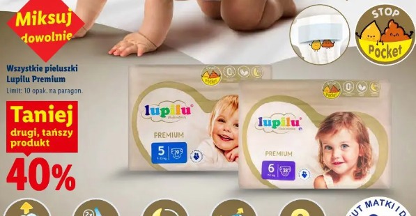 Lupilu Premium pieluszki