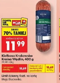 Kiełbasa Krakowska Kraina Wędlin