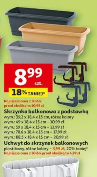 Skrzynka balkonowa z podstawką