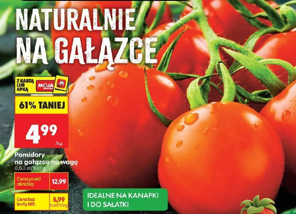 Pomidory na gałązce