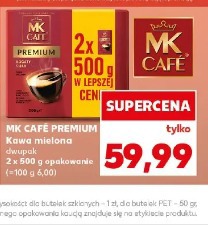 MK Cafe Premium Kawa mielona dwupak