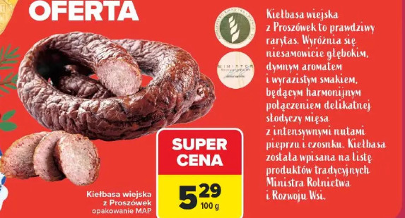 Kiełbasa wiejska z Proszówek
