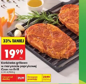 Karkówka grillowa w marynacie paprykowej Czas na Grill