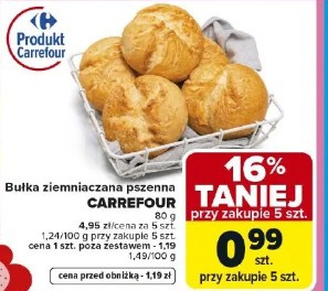 Bułka ziemniaczana pszenna Carrefour