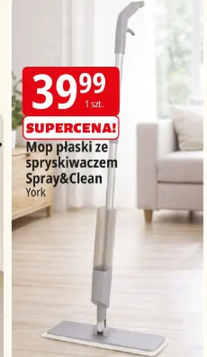 Mop płaski ze spryskiwaczem Spray&Clean York