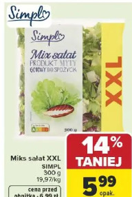 Miks sałat XXL Simpl
