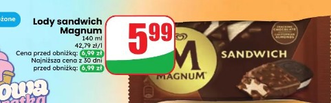 Lody sandwich Magnum