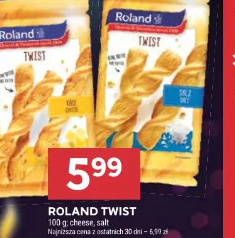 Roland twist cheese, salt