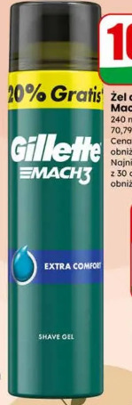 Żel do golenia Mach3 Gillette