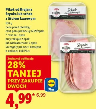 Pikok od Krajana Szynka lub schab z liściem laurowym