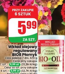 Wkład olejowy regulowany BIO8 Płomyk