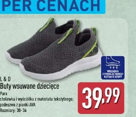 L & D Buty wsuwane dziecięce