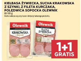 Kiełbasa żywiecka, sucha krakowska z szynki, z fileta kurczaka, polędwica sopocka Olewnik