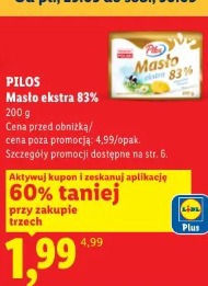 Pilos Masło ekstra 83%