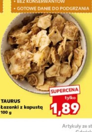 Taurus Łazanki z kapustą