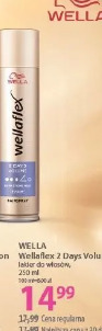 Wella Wellaflex 2 Days Volume lakier do włosów
