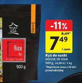 Ryż do sushi House of Asia