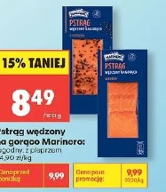 Pstrąg wędzony na gorąco Marinero łagodny z pieprzem