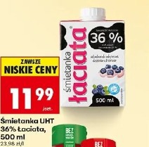 Śmietanka UHT 36% Łaciata