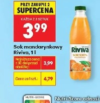 Sok mandarynkowy Riviva